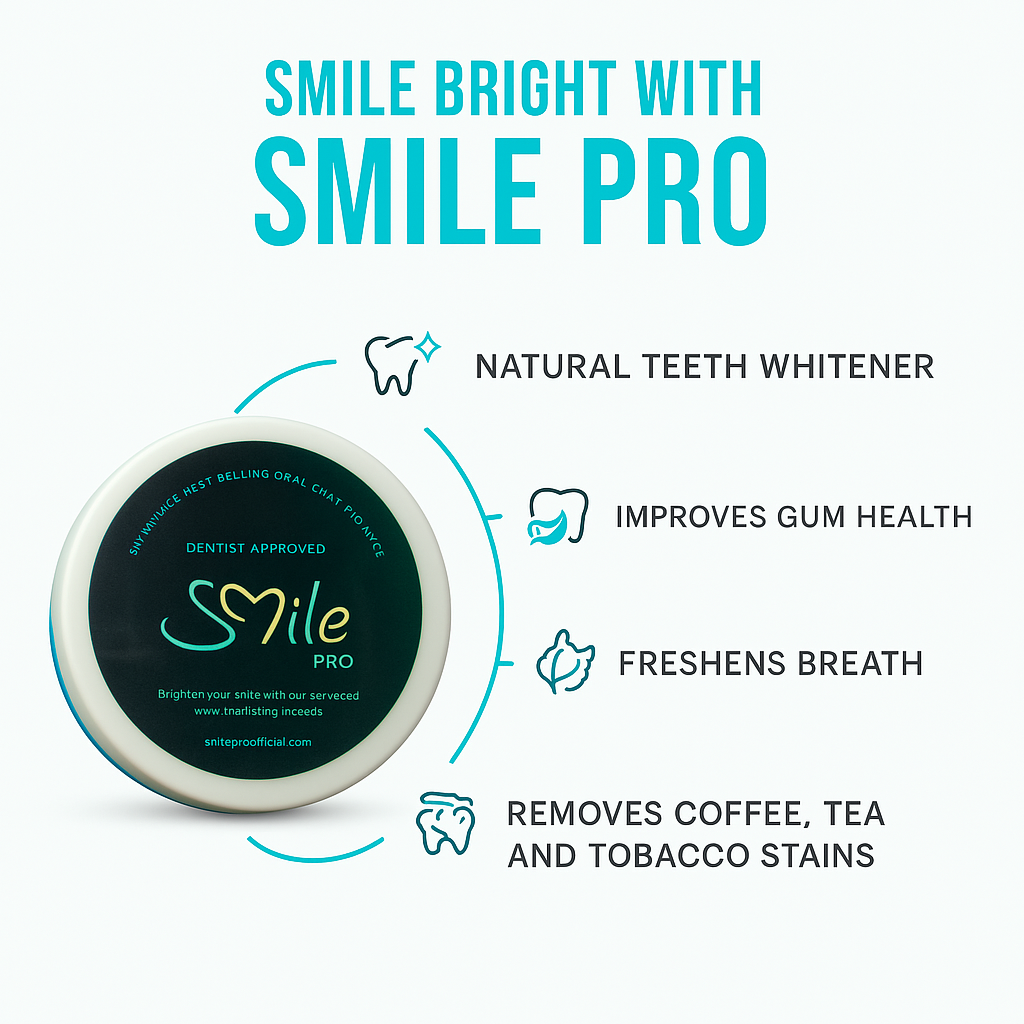Smile Pro™ Teeth Whitening Powder
